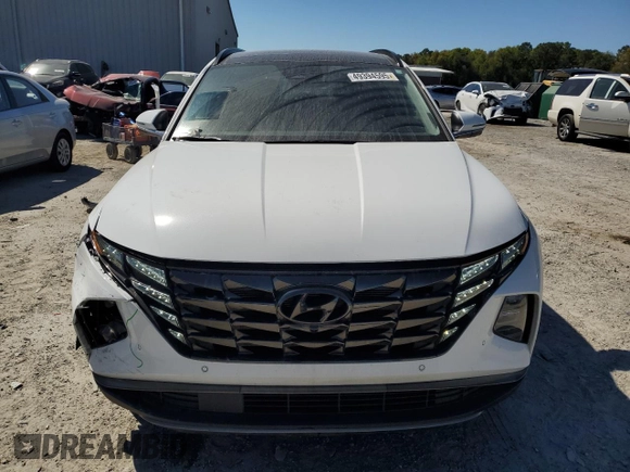 2023 Hyundai Tucson Limited with VIN 5NMJECAE2PH249024, listed as a Copart auction lot 49394595 with 43,451 mi miles and Salvage Title. Bid and sale history available at carsss.com. Image 5.