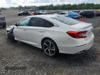 2020 Honda Accord Sport with VIN 1HGCV2F36LA025240, listed as a Copart auction lot 58564985 with 52,954 mi miles and Salvage title. Bid and sale history available at DreamBid. Image 2.