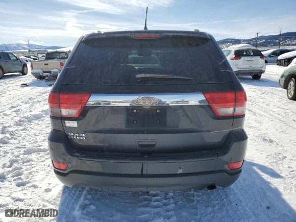 2011 Jeep Grand Cherokee Laredo with VIN 1J4RR4GG6BC544442, listed as a Copart auction lot 46089155 with 219,956 mi miles and Salvage Title. Bid and sale history available at carsss.com. Image 6.