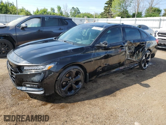 2019 Honda Accord Touring with VIN 1HGCV1F99KA805603, listed as a Copart auction lot 62812815 with 147,570 mi miles and Clean title. Bid and sale history available at DreamBid. Image 1.