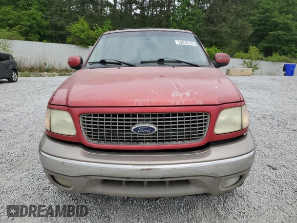 2002 Ford Expedition XLT с VIN 1FMEU17L42LA40949, выставлен на аукционе Copart как лот 52970775 с пробегом Не указан миль и Списание • Salvage title. История ставок и продаж доступна на DreamBid. Изображение 5.