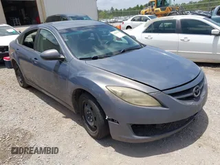 2010 Mazda 6 i Sport with VIN 1YVHZ8BH1A5M58221, listed as a IAAI auction lot 42469349 with Not provided miles and . Bid and sale history available at DreamBid. Image 1.
