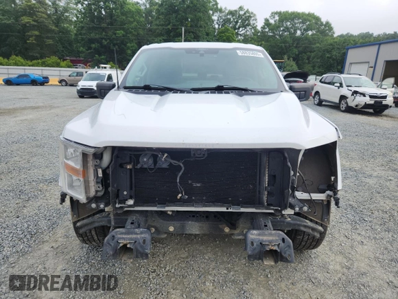 2021 Ford F-150 XL with VIN 1FTEW1C53MFB80059, listed as a Copart auction lot 58835805 with 85,998 mi miles and Salvage title. Bid and sale history available at DreamBid. Image 5.