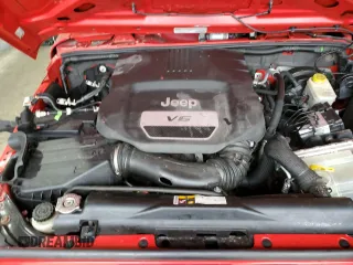 2014 Jeep Wrangler Sport with VIN 1C4AJWAG6EL139619, listed as a Copart auction lot 54935445 with 79,001 mi miles and Salvage title. Bid and sale history available at DreamBid. Image 12.