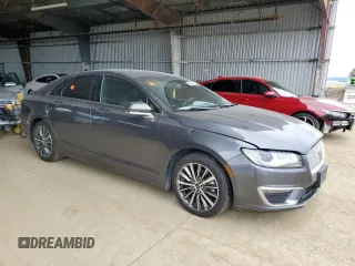 2017 Lincoln MKZ Hybrid Premiere with VIN 3LN6L5KU9HR632100, listed as a Copart auction lot 53521575 with Not provided miles and Non repairable. Bid and sale history available at DreamBid. Image 4.