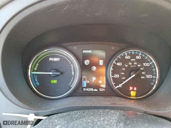 2019 Mitsubishi Outlander PHEV SEL with VIN JA4J24A52KZ050424, listed as a Copart auction lot 44452953 with 14,236 mi miles. Bid and sale history available at carsss.com. Image 9.