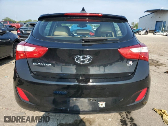 2013 Hyundai Elantra GT with VIN KMHD35LE5DU112672, listed as a Copart auction lot 69005444 with 214,370 mi miles and Salvage Title. Bid and sale history available at carsss.com. Image 6.