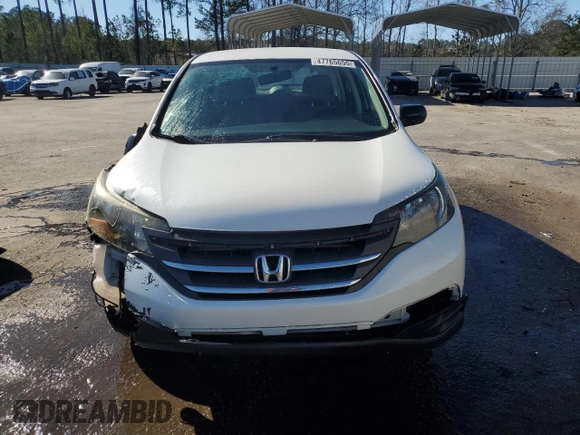 2013 Honda CR-V LX with VIN 5J6RM3H34DL039944, listed as a Copart auction lot 47765655 with 108,445 mi miles and Salvage Title. Bid and sale history available at carsss.com. Image 5.