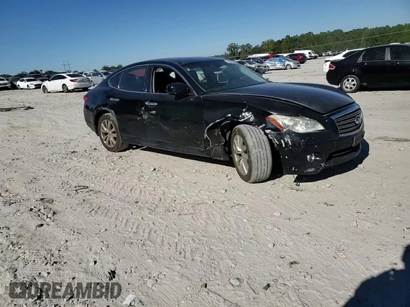 2012 Infiniti M37 with VIN JN1BY1AR3CM393352, listed as a Copart auction lot 76576554 with 228,800 mi miles and Salvage Title. Bid and sale history available at carsss.com. Image 10.