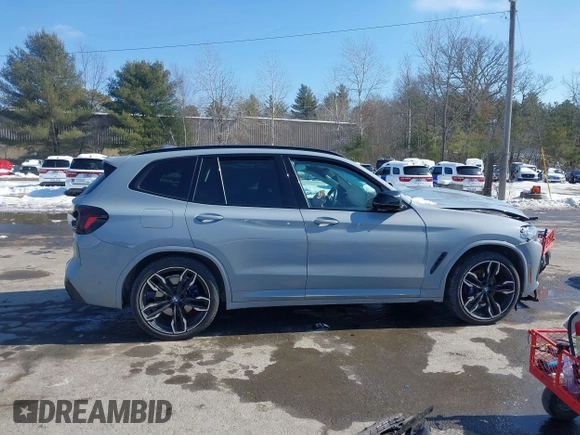 2023 BMW X3 M40i with VIN 5UX83DP09P9S50851, listed as a IAAI auction lot 41645860 with 16,197 mi miles and . Bid and sale history available at DreamBid. Image 13.