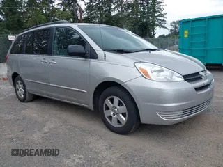 2005 Toyota Sienna CE with VIN 5TDZA23C35S348837, listed as a IAAI auction lot 42598751 with 149,733 mi miles and . Bid and sale history available at DreamBid. Image 1.