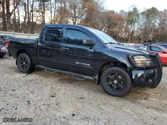 2008 Nissan Titan XE with VIN 1N6BA07D68N360867, listed as a Copart auction lot 85205934 with 261,172 mi miles and Salvage Title. Bid and sale history available at carsss.com. Image 4.