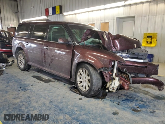 2012 Ford Flex SEL z VIN 2FMHK6CC9CBD16341, wystawiony jako Copart lot #41493825 z przebiegiem Nie podano mil oraz Szkoda całkowita • Salvage title. Historia ofert i sprzedaży dostępna na DreamBid. Obrazek 4.