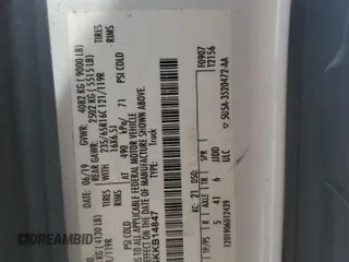 2019 Ford Transit z VIN 1FTYR2XM6KKB14847, wystawiony jako Copart lot #59996485 z przebiegiem 354 486 mil mil oraz Szkoda całkowita • Salvage title. Historia ofert i sprzedaży dostępna na DreamBid. Obrazek 14.