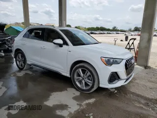 2021 Audi Q3 S line Premium with VIN WA1DECF30M1025884, listed as a Copart auction lot 51396873 with 22,406 mi miles. Bid and sale history available at carsss.com. Image 4.