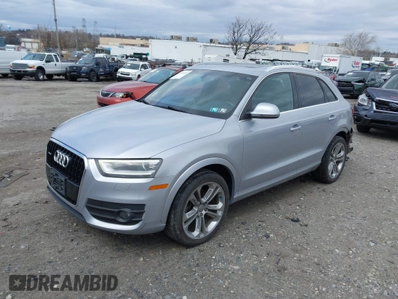 2015 Audi Q3 Premium Plus with VIN WA1EFCFS2FR006458, listed as a IAAI auction lot 41734169 with 102,783 mi miles and . Bid and sale history available at DreamBid. Image 17.