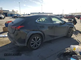 2020 Lexus UX 200 F Sport with VIN JTHE3JBH7L2029444, listed as a Copart auction lot 42803025 with 60,296 mi miles and Salvage Title. Bid and sale history available at DreamBid. Image 3.