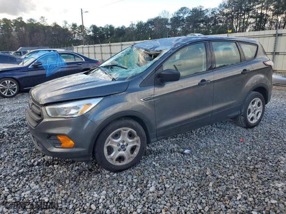 2017 Ford Escape S with VIN 1FMCU0F78HUC92521, listed as a Copart auction lot 41442515 with 0 mi miles and Salvage Title. Bid and sale history available at carsss.com. Image 1.