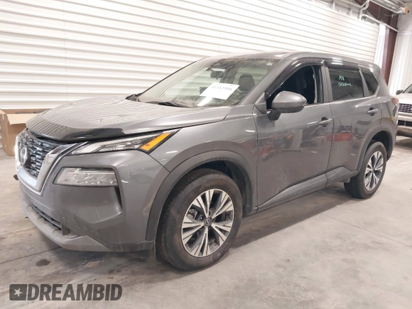 2022 Nissan Rogue SV with VIN 5N1BT3BBXNC734324, listed as a IAAI auction lot 41311916 with 11,573 mi miles. Bid and sale history available at carsss.com. Image 2.