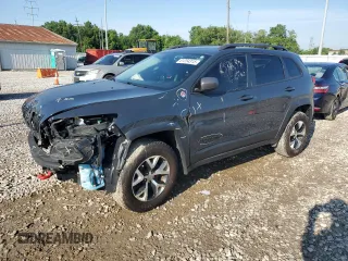 2017 Jeep Cherokee Trailhawk с VIN 1C4PJMBS0HW517406, выставлен на аукционе Copart как лот 61254315 с пробегом 99 284 миль миль и Чистый • Clean title. История ставок и продаж доступна на DreamBid. Изображение 1.