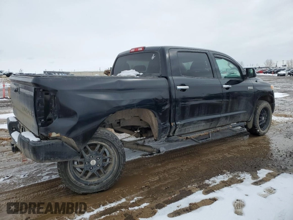 2015 Toyota Tundra Platinum z VIN 5TFAY5F13FX439364, wystawiony jako Copart lot #51660595 z przebiegiem 140 744 mil mil oraz Szkoda całkowita • Salvage title. Historia ofert i sprzedaży dostępna na DreamBid. Obrazek 3.