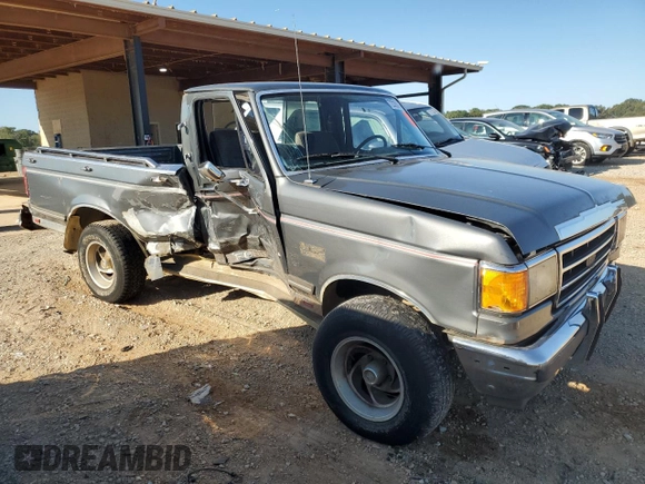 1990 Ford F-150 "S" with VIN 1FTDF15Y8LNA66730, listed as a Copart auction lot 72320024 with 41,844 mi miles and Salvage Title. Bid and sale history available at carsss.com. Image 4.