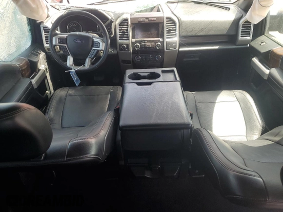 2015 Ford F-150 XL with VIN 1FTEW1CF8FKE77315, listed as a Copart auction lot 57329055 with 138,552 mi miles and Salvage title. Bid and sale history available at DreamBid. Image 8.
