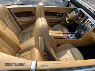 2007 Bentley Continental GT with VIN SCBDR33W17C043914, listed as a Copart auction lot 55409955 with 67,117 mi miles and Clean Title. Bid and sale history available at DreamBid. Image 5.