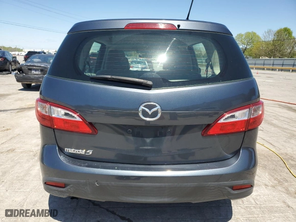 2012 Mazda Mazda5 Sport with VIN JM1CW2BL6C0105046, listed as a Copart auction lot 53164925 with 141,238 mi miles and Salvage Title. Bid and sale history available at carsss.com. Image 6.