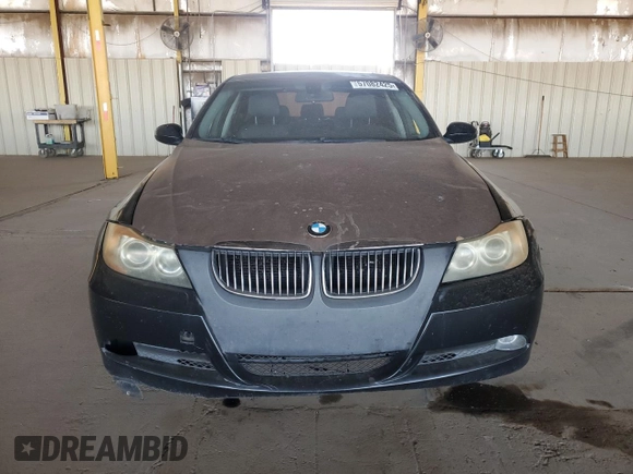 2006 BMW 3 Series 325i with VIN WBAVB13536KX51777, listed as a Copart auction lot 57082425 with 206,336 mi miles and Salvage title. Bid and sale history available at DreamBid. Image 5.