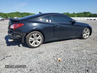 2010 Hyundai Genesis Coupe with VIN KMHHU6KH0AU035673, listed as a Copart auction lot 54561415 with 109,084 mi miles and Salvage title. Bid and sale history available at DreamBid. Image 3.