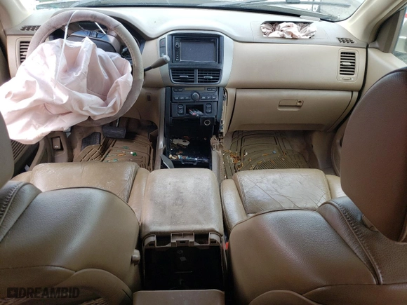 2006 Honda Pilot EX-L with VIN 5FNYF28526B018023, listed as a Copart auction lot 44353355 with 146,126 mi miles and Salvage Title. Bid and sale history available at carsss.com. Image 8.