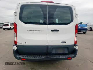 2016 Ford Transit Cargo with VIN 1FTYR1ZM7GKA69898, listed as a Copart auction lot 63637575 with 213,230 mi miles and Salvage title. Bid and sale history available at DreamBid. Image 6.