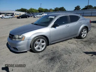 2014 Dodge Avenger SE with VIN 1C3CDZAG4EN174931, listed as a Copart auction lot 64101535 with 125,190 mi miles and Clean title. Bid and sale history available at DreamBid. Image 1.