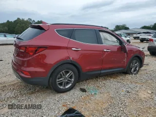2017 Hyundai Santa Fe 2.4L with VIN 5XYZU3LB2HG399557, listed as a Copart auction lot 58777505 with 69,428 mi miles and Salvage title. Bid and sale history available at DreamBid. Image 3.
