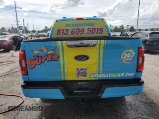2023 Ford F-150 XL with VIN 1FTEW1CP7PKD19588, listed as a Copart auction lot 71067144 with Not Provided miles and Non Repairable. Bid and sale history available at DreamBid. Image 6.