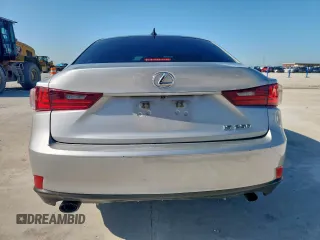2014 Lexus IS 250 with VIN JTHBF1D22E5017853, listed as a Copart auction lot 61137905 with 142,003 mi miles and Salvage title. Bid and sale history available at DreamBid. Image 6.