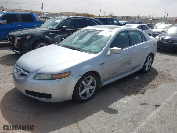 2005 Acura TL with VIN 19UUA66225A042361, listed as a IAAI auction lot 41795900 with 236,371 mi miles. Bid and sale history available at carsss.com. Image 2.