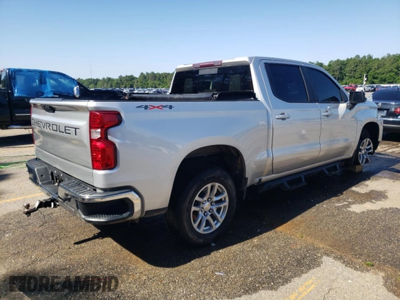 2020 Chevrolet Silverado 1500 LT z VIN 1GCUYDED5LZ121846, wystawiony jako Copart lot #55613855 z przebiegiem 168 205 mil mil oraz Szkoda całkowita • Salvage title. Historia ofert i sprzedaży dostępna na DreamBid. Obrazek 3.