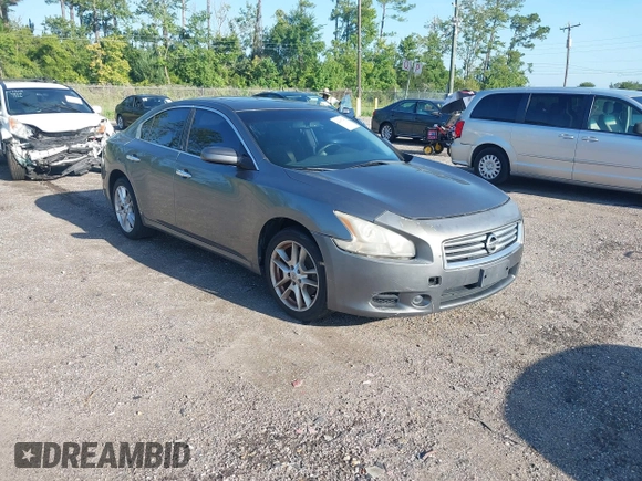 2014 Nissan Maxima SV with VIN 1N4AA5AP5EC436199, listed as a IAAI auction lot 42887082 with 151,551 mi miles and . Bid and sale history available at DreamBid. Image 1.