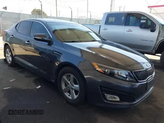 2015 Kia Optima LX with VIN 5XXGM4A71FG495421, listed as a IAAI auction lot 42397696 with 62,780 mi miles and . Bid and sale history available at DreamBid. Image 1.