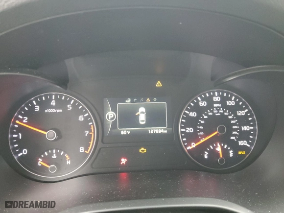 2017 Kia Optima SX with VIN 5XXGW4L26HG125886, listed as a Copart auction lot 85826894 with 127,694 mi miles and Salvage Title. Bid and sale history available at carsss.com. Image 9.