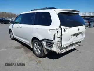 2016 Toyota Sienna LE AAS with VIN 5TDKK3DC0GS718129, listed as a IAAI auction lot 41818130 with 145,863 mi miles. Bid and sale history available at carsss.com. Image 3.
