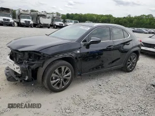 2021 Lexus UX 200 F Sport with VIN JTHE3JBHXM2033103, listed as a Copart auction lot 51348374 with 29,325 mi miles and . Bid and sale history available at DreamBid. Image 1.