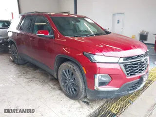 2022 Chevrolet Traverse RS with VIN 1GNERJKW0NJ131523, listed as a IAAI auction lot 41617618 with 55,838 mi miles. Bid and sale history available at carsss.com. Image 1.
