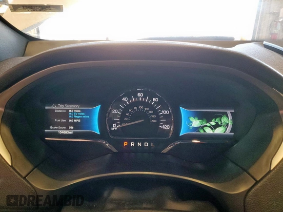 2017 Lincoln MKZ Hybrid Reserve with VIN 3LN6L5MU8HR665831, listed as a Copart auction lot 60562735 with 154,693 mi miles and Clean title. Bid and sale history available at DreamBid. Image 9.