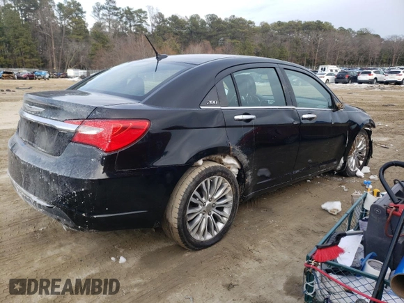 2012 Chrysler 200 Limited with VIN 1C3CCBCG8CN122366, listed as a Copart auction lot 42040475 with 118,262 mi miles and Salvage Title. Bid and sale history available at DreamBid. Image 3.