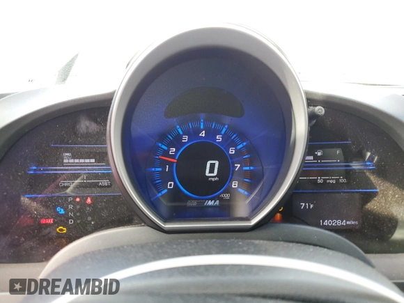2014 Honda CR-Z with VIN JHMZF1D42ES002223, listed as a Copart auction lot 45237845 with 140,284 mi miles and Salvage Title. Bid and sale history available at carsss.com. Image 9.