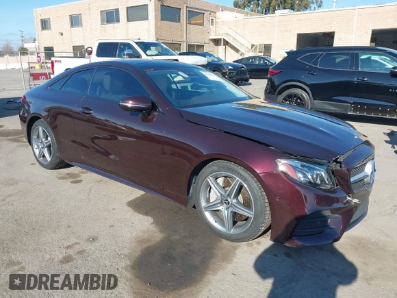 2019 Mercedes-Benz E with VIN WDD1J6HB1KF079582, listed as a IAAI auction lot 41468941 with 36,445 mi miles. Bid and sale history available at carsss.com. Image 1.