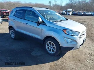2020 Ford EcoSport SE z VIN MAJ6S3GL3LC314501, wystawiony jako IAAI lot #40703771 z przebiegiem 51 283 mil mil oraz . Historia ofert i sprzedaży dostępna na DreamBid. Obrazek 1.